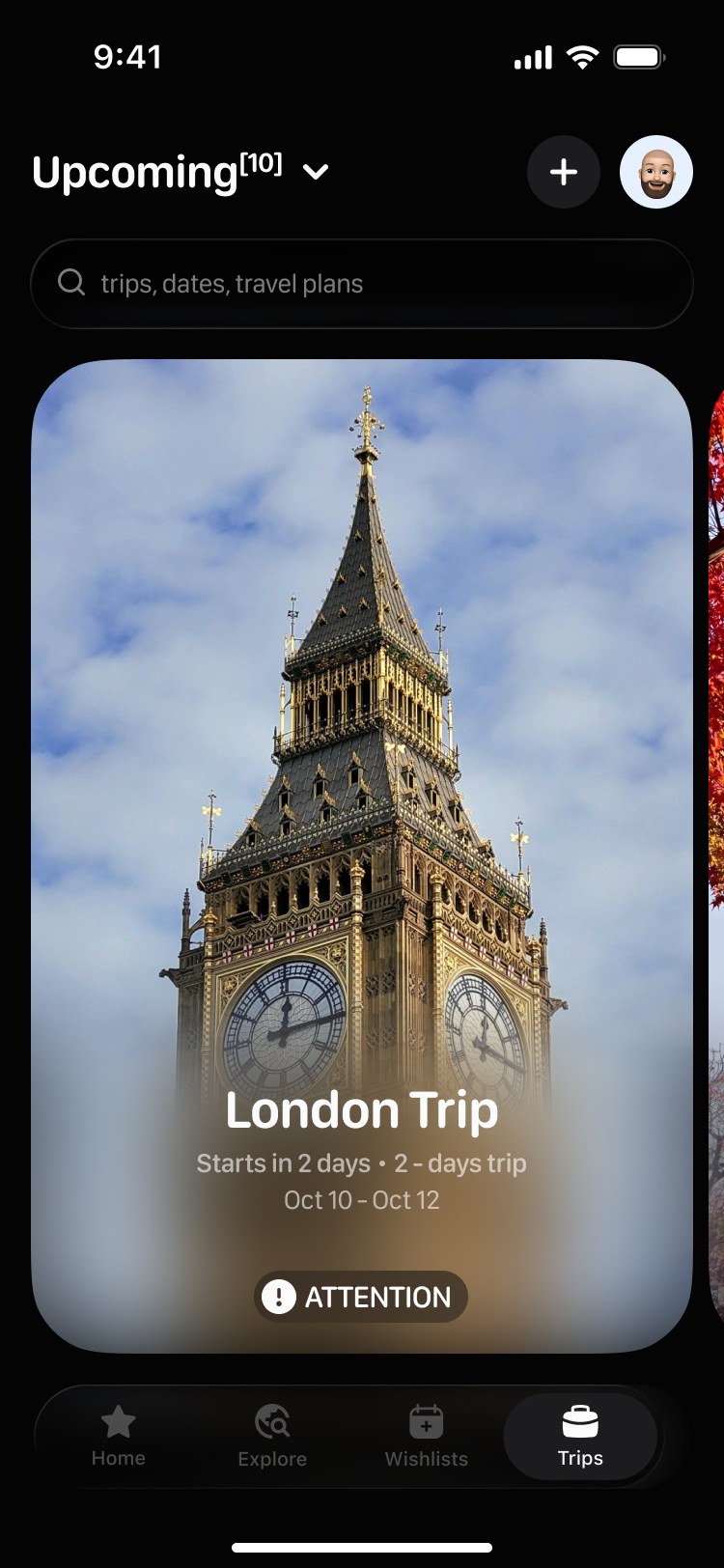 Onward: upcoming trips
